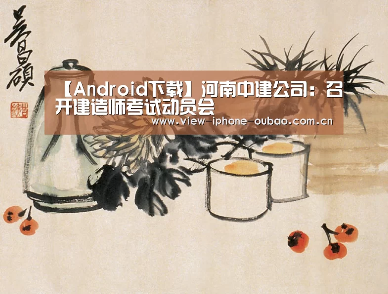 【Android下载】河南中建公司:召开建造师考试动员会(图3) 官方应用